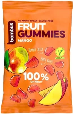 Bombus Fruit Energy Gummies mangové