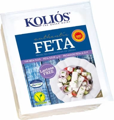 Kolios Feta P.D.O. bez laktózy
