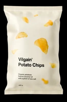 Vilgain Bramborové chipsy BIO mořská sůl