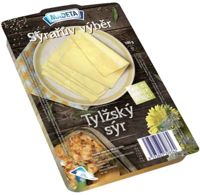 Madeta Sýrařův výběr Tylžský sýr 45 % plátky