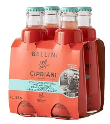 Cipriani Virgin Bellini bez alkoholu 4×0,18 l