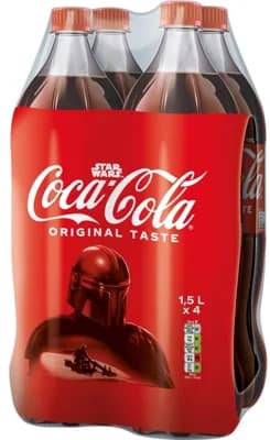Coca-Cola multipack (4×1,5 l)