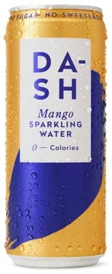 Dash Perlivá voda mango plech