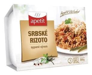 Apetit Rizoto srbské sypané sýrem chlaz.