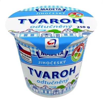 Madeta Jihočeský tvaroh odtučněný