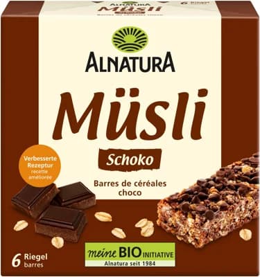 Alnatura BIO Müsli tyčinky s čokoládou