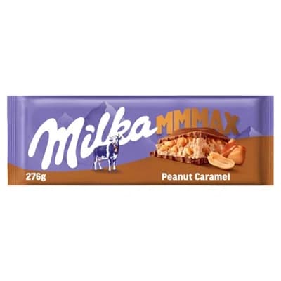 Milka Mmmax Čokoláda Peanut Caramel