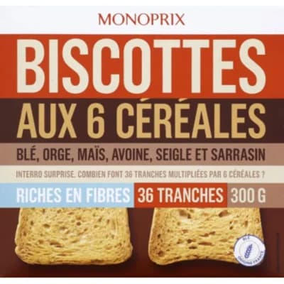 Monoprix Cereální suchary