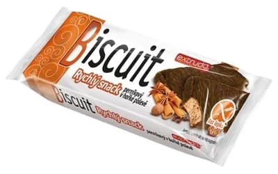 Extrudo Crispins Rychlý snack perníkový v hořké polevě bez lepku