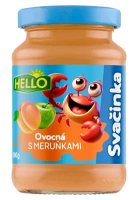 Hello Ovocná svačinka s meruňkami