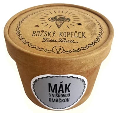 Božský kopeček Mák s višňovou omáčkou
