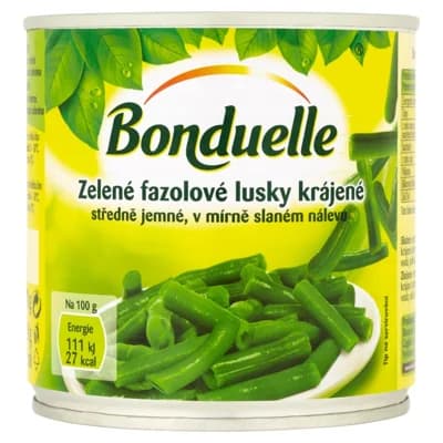 Bonduelle Zelené fazolové lusky krájené