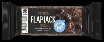 Tomm's Flapjack gluten free cocoa