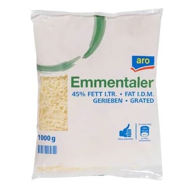 aro Emmentaler 45% sýr strouhaný chlaz. váž. cca