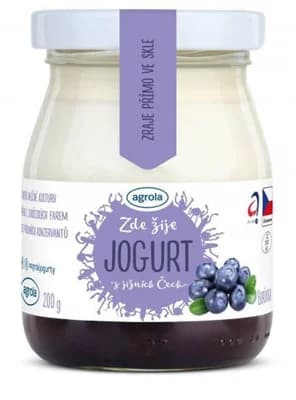 Agrola Jogurt z Jižních Čech Borůvka