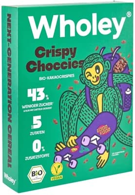 Wholey BIO Crispy Choccies cereálie