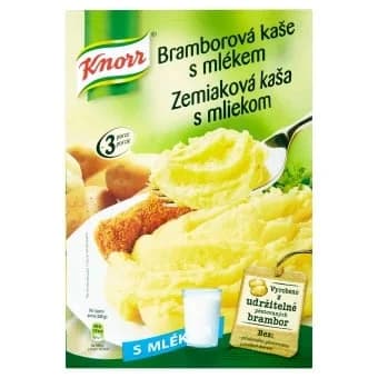 Knorr Bramborová kaše s mlékem sypká směs