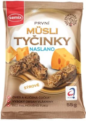 Semix Müsli tyčinky naslano sýrové
