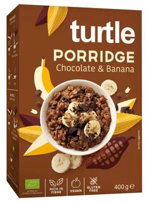 Turtle BIO Ovesná kaše s čokoládou a banánem bezlepková