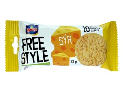 Racio Free Style Rýžové chlebíčky s příchutí sýru
