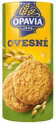 Opavia sušenky Zlaté Ovesné s cereáliemi