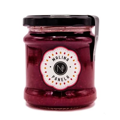 NATU Malinový extra džem výběrový speciální 205g