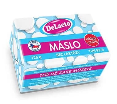 DeLacto Máslo bez laktózy (82%)