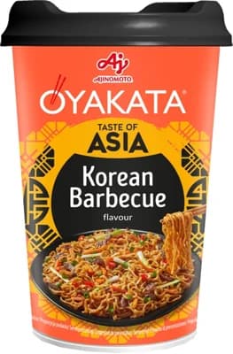 Oyakata Instantní asijské nudle s příchutí Korean Barbecue
