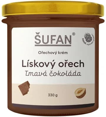 Šufan Lískovo-čokoládové máslo