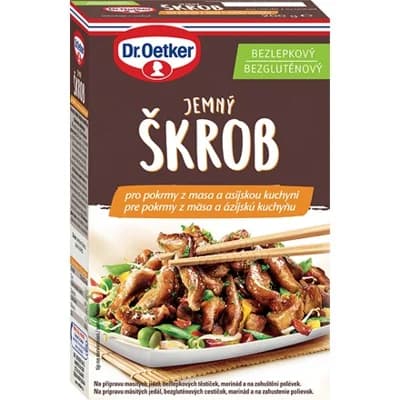 Dr. Oetker Jemný škrob bezlepkový 6 x