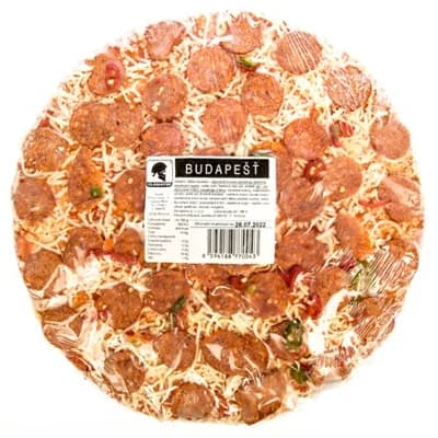 Gladiátor Pizza Budapešť mraž.