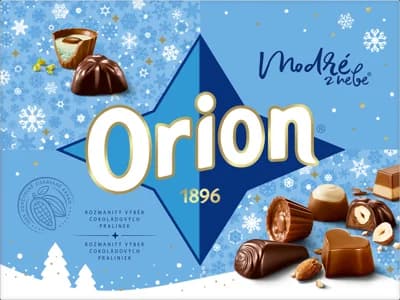 ORION Modré z nebe čokoládové pralinky mix