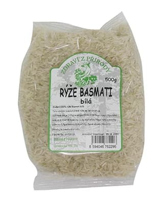 Zdraví z přírody GASTRO rýže basmati bílá