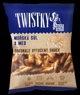 Twistky  Mořská sůl a med