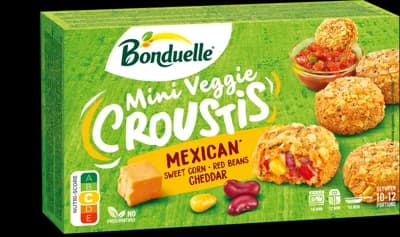 Bonduelle Croustis mini veggie alá Mexico