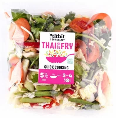 Titbit Quick & easy Krájená zelenina na pánev na thajský způsob