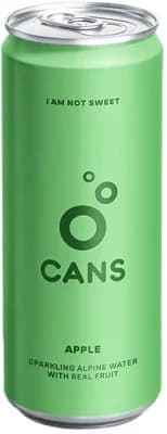 Cans jemně perlivá alpská voda - jablko/ bezový květ