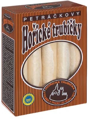Petráčkovy hořické trubičky s cukrovým posypem