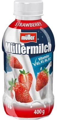 Müllermilch Mléčný nápoj jahoda