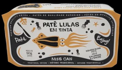 Miss Can Paštika z olihní s inkoustem