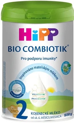 HiPP BIO Combiotik 2 pokračovací mléčná kojenecká výživa