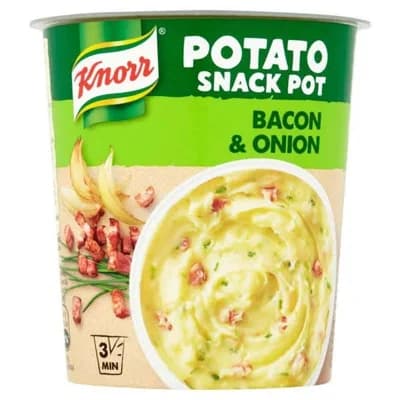 Knorr Snack Bramborová kaše se slaninou a cibulí