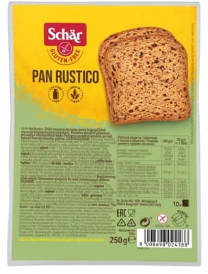 Schär Pan rustico bezlepkový chléb