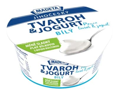 Madeta Jihočeský tvaroh & jogurt bílý