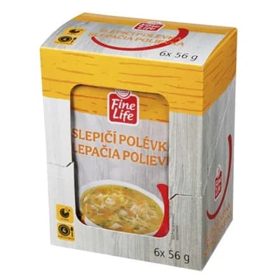 Fine Life Polévka slepičí 6 x