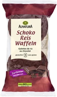 Alnatura BIO Rýžové chlebíčky s hořkou čokoládou