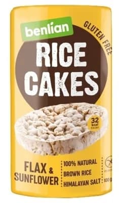 Benlian Rýžový chléb lněným semínkem a slunečnicí bez lepku