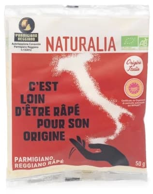 Naturalia BIO Strouhaný Parmigiano Reggiano