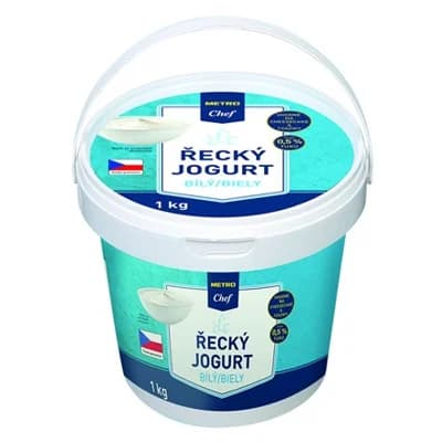 METRO Chef Jogurt řecký bílý 0 % tuku chlaz.