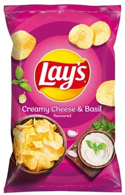 Lay's Creamy Cheese&Basil
